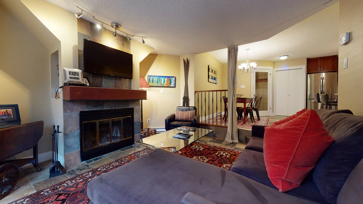 Open concept living area