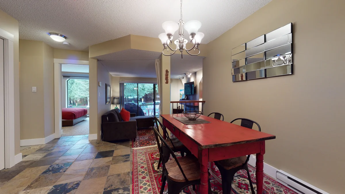 View of dining area
