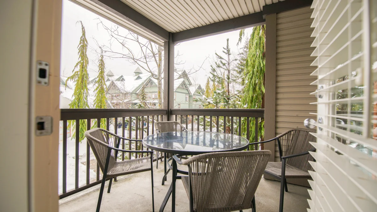 Patio area