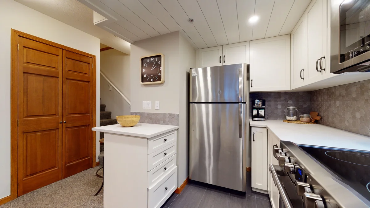 Open plan kitchen