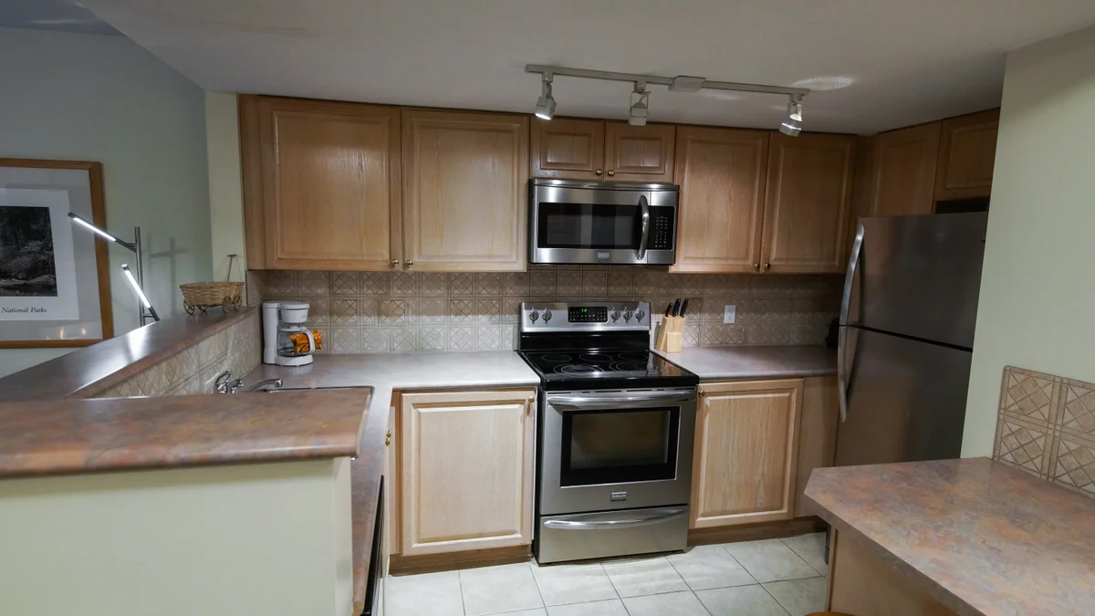 Fully equipped kitchen