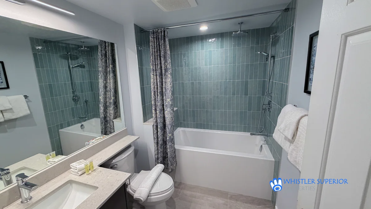 Nicely updated washroom