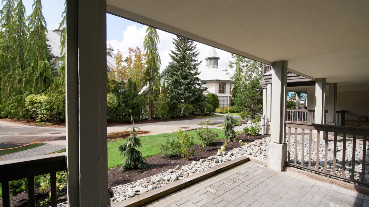 Patio area