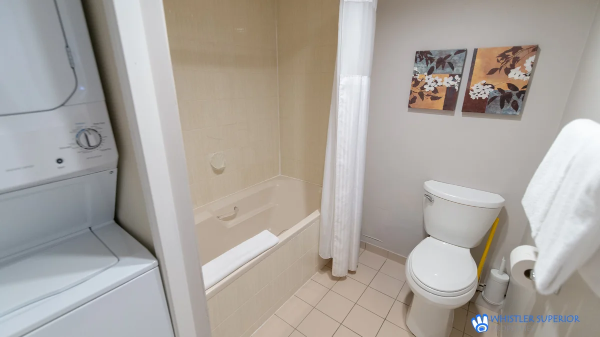 Ensuite laundry in lower level