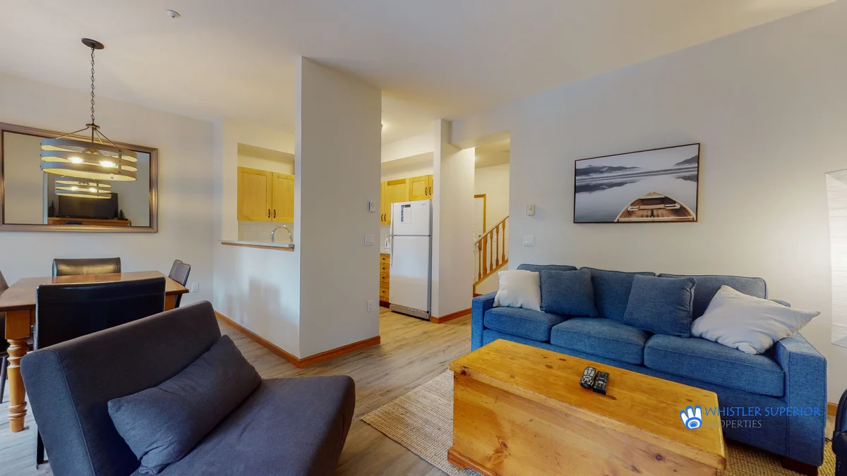 Open concept living area