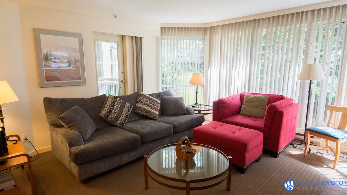 Open concept living area
