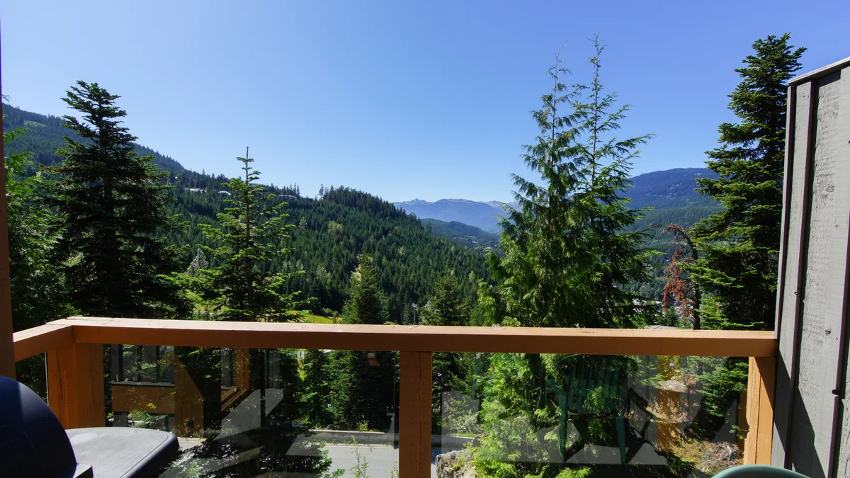 Amazing views from the patio