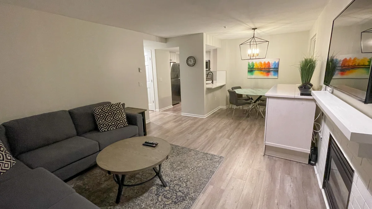 Nicely renovated Living Area