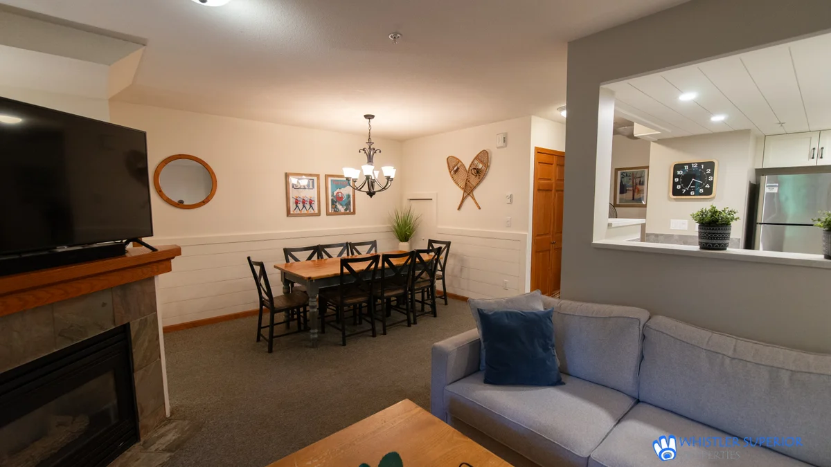 View of living area